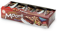 Boîte de biscuits halal premium Moore Durian LAVA Cream Crispy Sweet sans gluten, faibles en gras, saveurs chocolat, café, œuf et fromage, best-seller