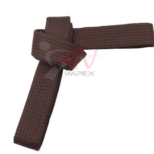 เข็มขัดยิวยิตสูเกรดพรีเมียม ผลิตโดยผู้เชี่ยวชาญด้วยการทอที่แข็งแรงและงานตกแต่งที่เรียบร้อย สำหรับการฝึกศิลปะการต่อสู้ - Product Image 3