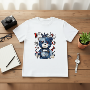 T-shirt Unisex 100% Cotone 210GSM Abbigliamento Casual Stampa Personalizzata Serigrafica Rose Taglia 2XL Caratteristica Compressa - Product Image 3