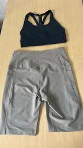 Conjuntos de ropa de Yoga de talla grande de Vietnam de poliéster de LICRA automatizado transpirable diseño personalizado deportivo sólido sin costuras para mujer - Product Image 6