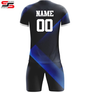 Vente en gros de maillots de football pour enfants, ensemble d'uniformes de football en polyester personnalisés, uniformes de football d'entraînement respirants pour garçons - Product Image 4