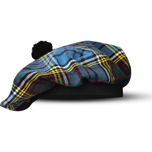 Gorro tradicional escocés personalizado al por mayor, gorros de gorro tradicional escocés hechos en acrílico 100%, gorros de gorro de montaña - Product Image 1