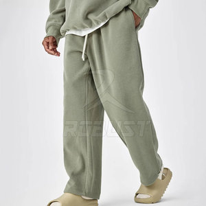 Otoño nuevos pantalones de chándal casuales para hombres marca de alta calidad Joggers sólido High Street pantalones de gran tamaño ligero alto servicio OEM - Product Image 2