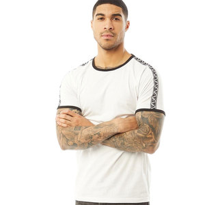 Camiseta DE RINGER para hombre ajustada unisex camiseta de Ringer de Jersey orgánico para hombre/mujer - Product Image 4