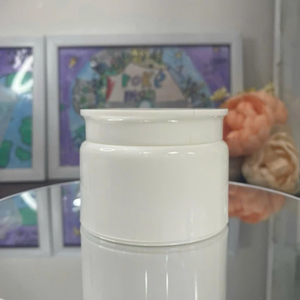 Envase cosmético de boca ancha PET tapas de tarros de plástico para exfoliante Crema para el cuidado de la piel mantequilla corporal nuevo estilo contenedor de productos para el cuidado del cuerpo - Product Image 1