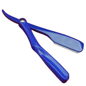 Maquinilla de afeitar plegable profesional, afeitadora Manual de acero inoxidable, maquinilla de afeitar para hombres, maquinilla de afeitar para salón - Product Image 1