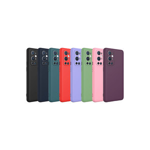Coque de protection arrière en silicone liquide Netzy Safa Mara bleu marine pour téléphones mobiles OnePlus 9 Pro et Nord - Product Image 3