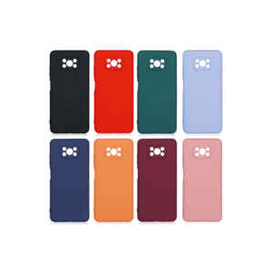 Coque en silicone liquide premium Netzy Safa Mara Series pour Xiaomi Poco X3, coque arrière antichoc pour les modèles A53 11Pro Plus, vente au détail - Product Image 3
