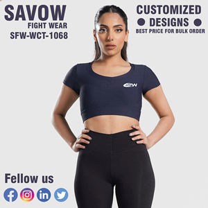 Camiseta Deportiva Corta para Mujer, Talla Grande, Transpirable, de Punto, Ropa de Fitness, Sin Mangas, para Yoga, Gimnasio y Entrenamiento - Product Image 4