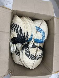 El mejor abanico de mano de bambú orgánico 99 GD Arte popular Artesanía decorativa Modelo de arte popular Patrón hecho a mano de 99 GD - Product Image 3