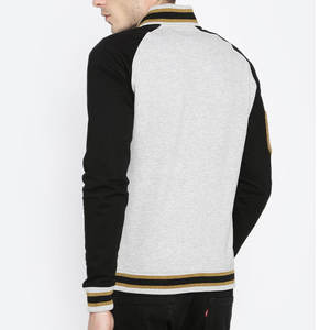 Blouson Bomber Lettermen Tendance de Qualité Supérieure en Toile à Col Montant – Broderie Élégante Vintage – Meilleure Vente en Ligne à Prix Abordable - Product Image 3