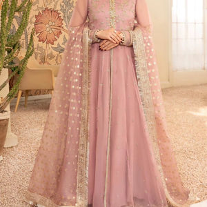 2025 nouveauté indien pakistanais Maxi Style robe pour les femmes bas quantité minimale de commande sur mesure fête mariage robe robes - Product Image 1