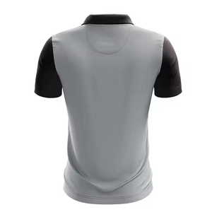 Polos 100% Polyester Tissu Fait Hommes Sublimation Polo Chemise Direct Usine Vente Hommes Sublimation Polo Chemise OEM Service - Product Image 4