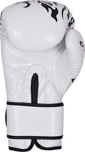 Venta al por mayor profesional personalizado Logotipo de cuero de vaca Material 12oz 14oz 16oz PU guantes de boxeo de cuero Kick Boxing Gear - Product Image 4