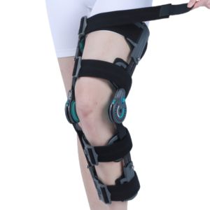 Kangda Orthopädische Kniebandage für Kollaterale Kniebandverletzungen, Konservative Rehabilitationsbehandlung, Verstellbarer Schnallenverschluss, ASK Knieorthese - Product Image 6