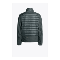 Blouson matelassé léger et respirant pour homme, résistant à l'hiver, pliable, col montant, logo frontal, personnalisable OEM