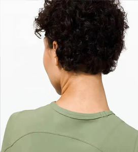 Top Deportivo Corto de Verano Personalizado, de Alta Sujeción, Suave, Transpirable, para Gimnasio, Fitness, Yoga, Sexy, Rosa, para Mujer, 100% Orgánico - Product Image 6