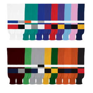 Vente en gros de chaussettes de hockey sur glace de bonne qualité Vêtements de sport en plein air pour entrainement d'équipe Chaussettes de hockey sur glace dernière conception personnalisée - Product Image 6