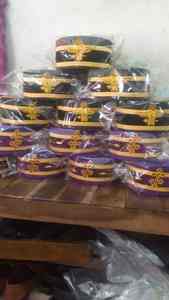 Corona Masónica de la Orden de la Estrella de Oriente, Gorra Morada, Talla 59 - Product Image 4