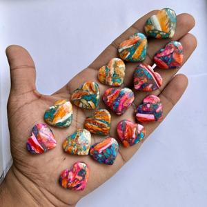 100% Naturel Lisse Huître Turquoise Forme Mixte Pierres Précieuses en Vrac pour la Fabrication de Bijoux OEM Prix de Gros - Product Image 3