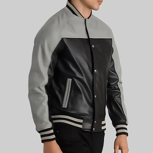 Veste universitaire pour homme 100% laine Col montant Logo frontal à capuche Hiver Durable Prix raisonnable - Product Image 1