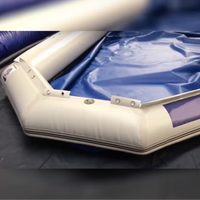 Bassin de sec gonflable personnalisé en PVC pour bateaux, durable et léger, idéal pour la prévention des évasements marins et le surf