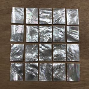 แผ่นม็อบเปลือกหอยมุกทรงสี่เหลี่ยมธรรมชาติผู้ผลิตออกแบบตามต้องการ - Product Image 2