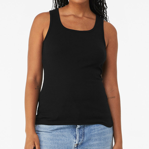 En vrac blanc femmes coton vêtements dames doux tissu côtelé T-Shirts hauts col en V femme dame haut court t-shirt pour femmes de haute qualité - Product Image 1