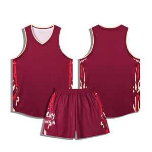 Chemises et Hauts de basket-ball pour hommes Nouveau style personnalisé Séchage rapide Respirant Été Réversible Double Face - Product Image 5
