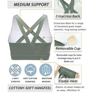 Meilleures ventes, nouveauté, soutien-gorge de sport pour femmes sur mesure, vêtements de sport, soutien-gorge de sport pour femmes - Product Image 6