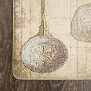 Tappeto Antifatica 20x39 con Design Goffrato Gallo di Parigi, Stile Moderno, Tappeto da Cucina Ammortizzato, Lavabile, in Vinile Gommato Antiscivolo - Product Image 2