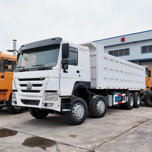 Camions à benne basculante 8x4 à 12 roues, capacité 16-25 tonnes, pour travaux de construction civile lourde et terrassement à grande échelle, à vendre - Product Image 3