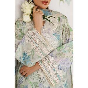 Embroidered Lawn <b>Suit</b> UF-4417 for Spring/Summer - Product Image 4