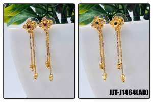 Premium AD Tops Alliage Vert Rouge 0.81 Grammes Paire Léger Porter Tous Les Jours Bijoux De Mode Fournisseur En Gros En Ligne - Product Image 3