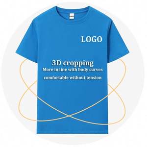 เสื้อยืดคอกลมผ้าคอตตอนสำหรับผู้หญิงเสื้อยืดสีขาวขนาดใหญ่พิเศษพิมพ์ลายโลโก้100% ได้ตามต้องการ - Product Image 4