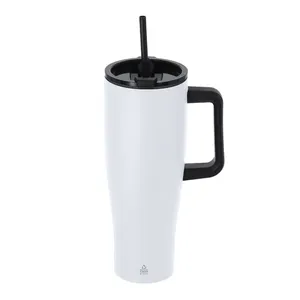 Tazza Termica Leandrok in Acciaio Inossidabile Riciclato Premium - Gadget Ecologico - Product Image 1