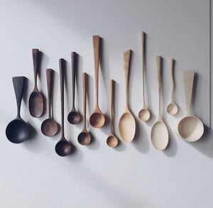 PANS Natural Teak Or Acacia Wooden <b>Kitchen</b> <b>Utensils</b> Set With Spoon Rest Wooden Cooking Spoons Set and <b>Utensils</b> <b>Holder</b> - Product Image 3