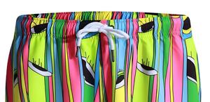 Pantalones cortos informales transpirables de lona de algodón para hombre, ropa de verano con logotipo personalizado, pretina elástica sólida ecológica teñida Lisa disponible - Product Image 3