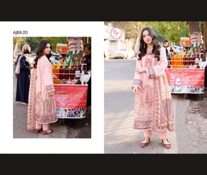 Asim Jofa 2024 Vol 03 Trajes sin costuras para mujer Ropa india y pakistaní de la mejor marca pakistaní TrendsbyCp para damas - Product Image 5