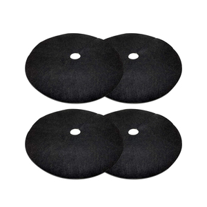Bande de paillage ronde pour arbres, 32 pouces, en non-tissé, épaisse, réutilisable, pour le contrôle des mauvaises herbes et la protection des arbres et des fleurs, à faible coût - Product Image 1