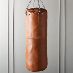 OEM Service <b>Punching</b> <b>Bags</b> Pakistan Manufacturer Made Hot Selling Genuine Leather <b>Punching</b> <b>Bags</b> - Product Image 4