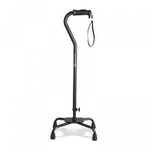 Bastón Cuádruple Ajustable Diseño de Círculos Elegante Bastón Portátil para Personas Mayores Estabilidad Extra Base de Cuatro Patas Ayuda A LA Movilidad - Product Image 4