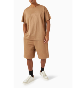 2025 Casual <b>Summer</b> Short Outfits Breathable 100% Cotton T <b>Shirt</b> Shorts Matching Sets <b>Mens</b> Two Pieces Unisex - Product Image 5