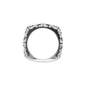 Stuller 14KY Stackable Wedding <b>Ring</b> 50933:102P Rose Gold and 18K Gold Plated Vintage Fashionable Trendy Inlay Made of Alloy - Product Image 2