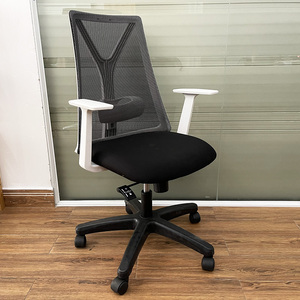 HOM1087T-02a Ergonomic Office Chair Premium <b>Mesh</b> Swivel Design Back Support Adjustable Headrest Foldable Home Office Hospital - Product Image 2