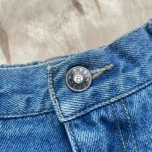 2T embroidered paOutfit embroidery pants child Y2K <b>Low</b> <b>Rise</b> Flared <b>Jeans</b> | Vintage 2000s <b>Baggy</b> Denim | Harajuku Streetwear Pants - Product Image 6