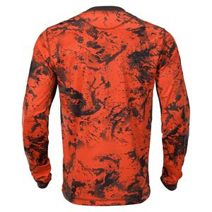 Maillots de chasse pour hommes de haute qualité, style streetwear estival, manches longues, jersey sport respirant en Coolmax, personnalisable - Product Image 4