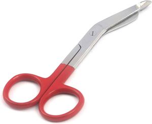 กรรไกรผ่าตัด กรรไกรตัดผ้าพันแผล 15 ซม. สแตนเลสสตีล อุปกรณ์พยาบาลและทันตกรรมแบบใช้มือ ยี่ห้อซาร์นาบ ได้รับการรับรองมาตรฐาน CE ระดับ I 1 - Product Image 2