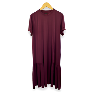 Vestido Midi Ropa de mujer Casual Mangas cortas Cómodo Poliéster duradero de alta calidad Sensación de mano suave Selena - Product Image 5