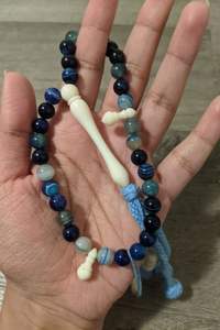 PERLES CAPTIVATRICES MUSULMAN TASBIH ROSAIRE MUSULMAN Perles DE PRIÈRE Perles de prière musulmanes Résine Tasbih islamique - Product Image 3